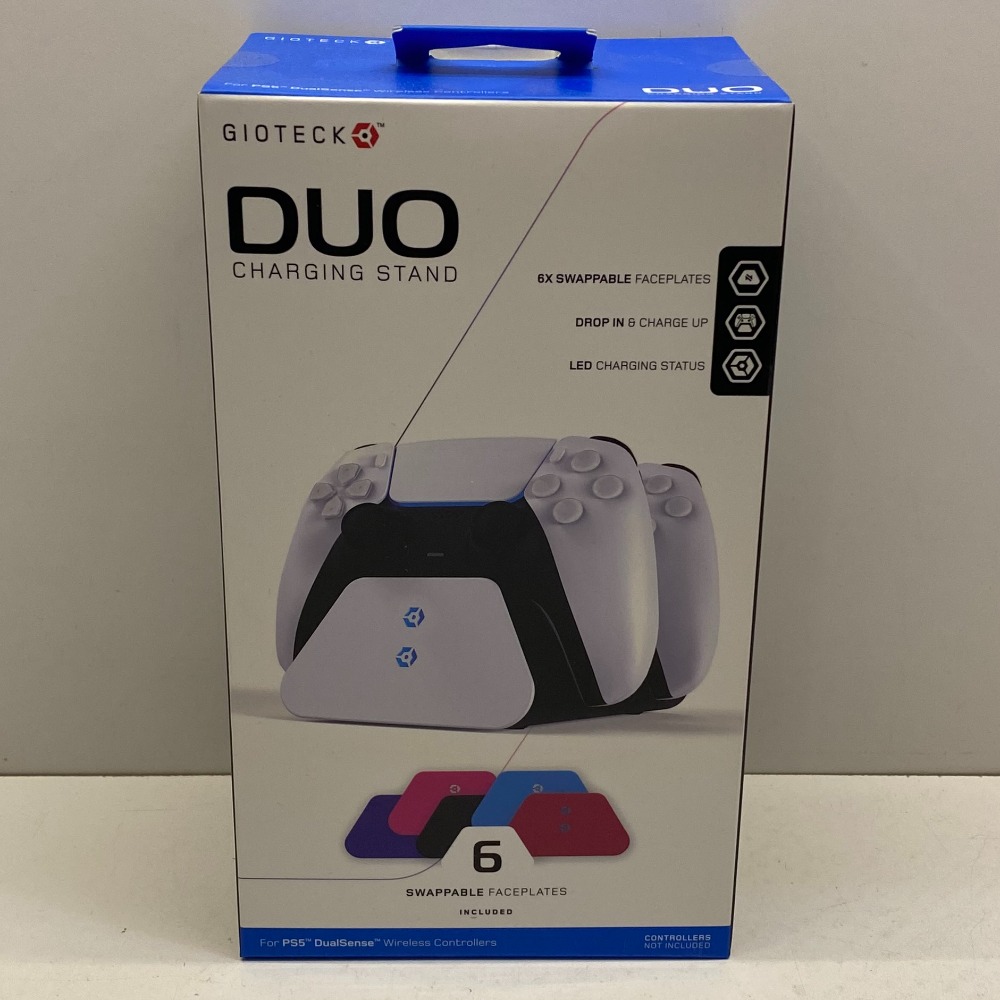 Station De Charge Gioteck AC-1 – PlayStation 3, Édition Steel Book (Neuf)